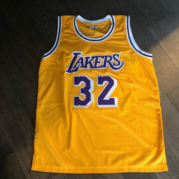 NBA Other - 🔥 🏀 Magic Johnson SIGNED lakers jersey